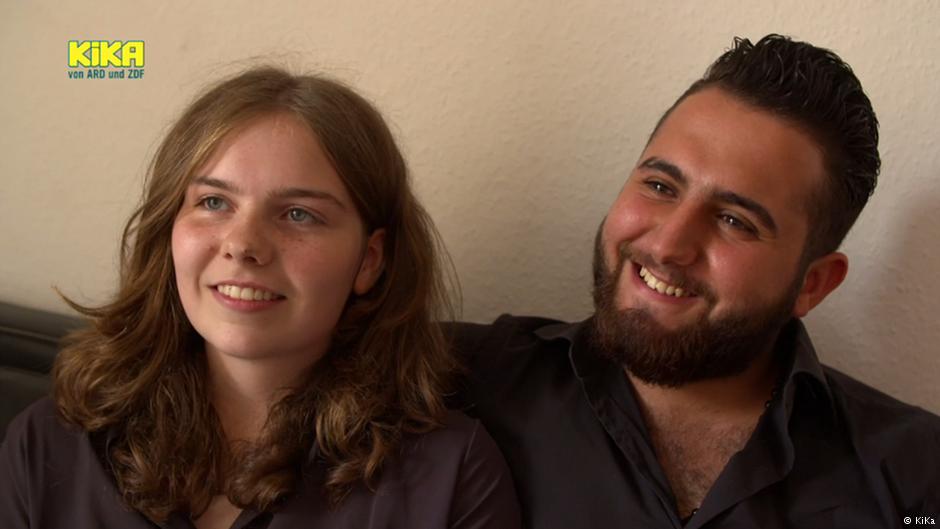 قصة حب بين لاجئ سوري ومراهقة ألمانية تثير جدلاً سياسياً !!