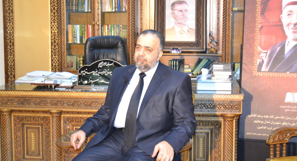 لأول مرة وزير الأوقاف السوري يكشف تفاصيل اجتماع سري لكبار علماء المسلمين بدمشق: