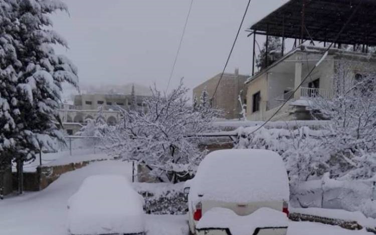 الأرصاد الجوية: الثلوج ستغطي دمشق فجر يوم الأربعاء القادم