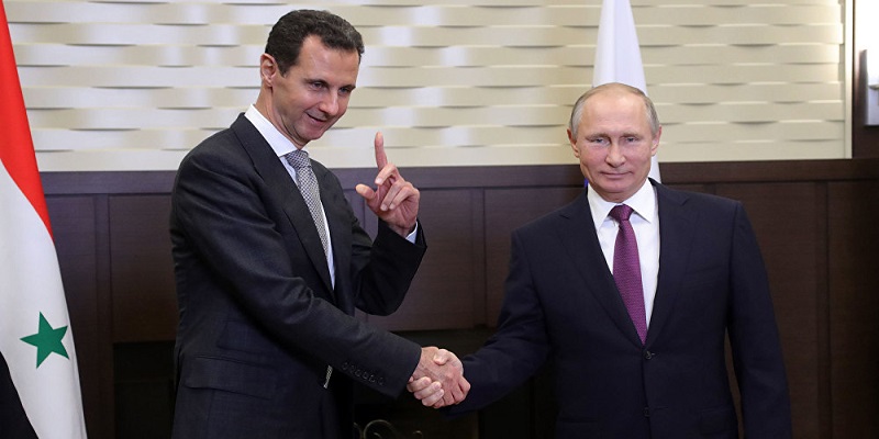 بوتين: انتصار الأسد أمر واقع