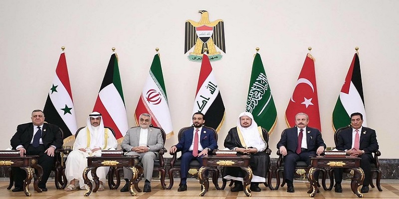 سورية والسعودية وتركيا وإيران والعراق تصدر بيانا مشتركا بعد اجتماع رؤساء السلطات التشريعية