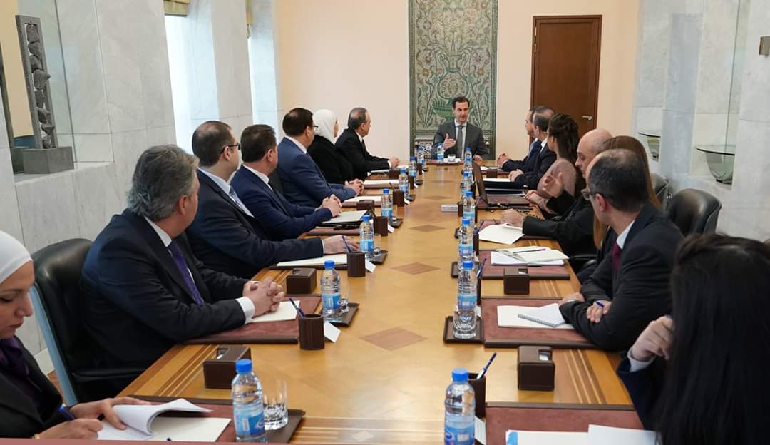 الرئيس الأسد يترأس اجتماعا حول مراحل تطبيق المشروع الوطني للاصلاح الاداري..