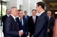 الرئيس الأسد يستقبل يوري بوريسوف نائب رئيس وزراء روسيا الاتحادية.. تفاصيل: