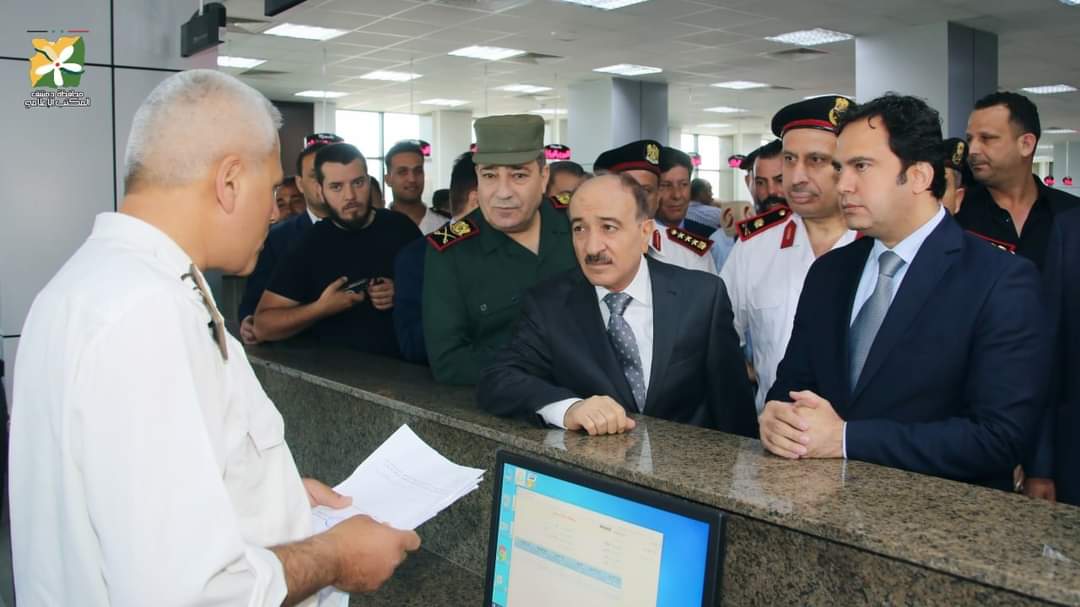 افتتاح مبنى إدارة الهجرة والجوازات في الزبلطاني بدمشق