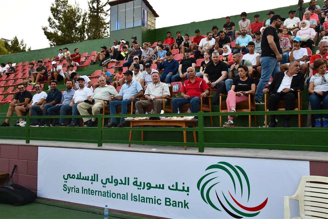 بنك سورية الدولي الإسلامي يرعى ختام بطولة الجمهورية للتنس