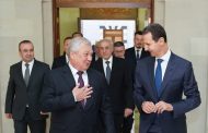 الرئيس الأسد يستقبل وفداً روسياً برئاسة المبعوث الخاص لرئيس روسيا الاتحادية ألكسندر لافرنتييف.